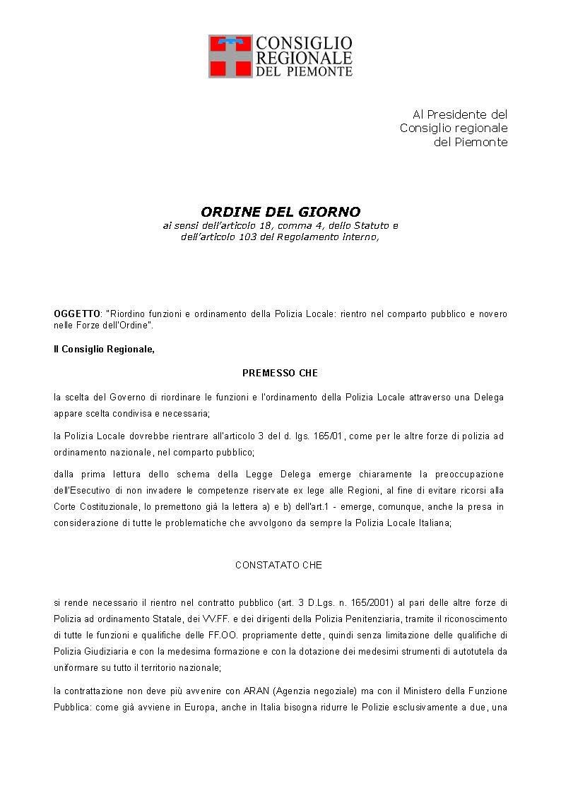 Ospol Sito Ufficiale Organizzazione Sindacale Delle